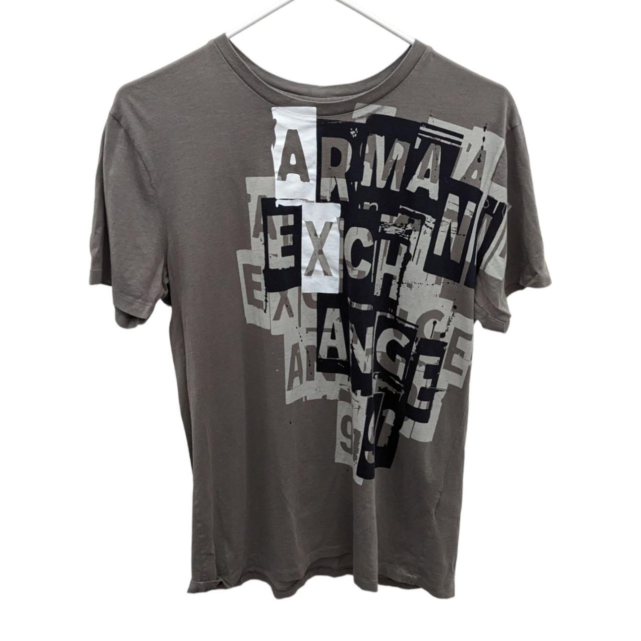 Vintage Armani Exchange A X Gray Grey Ransom Note Depop