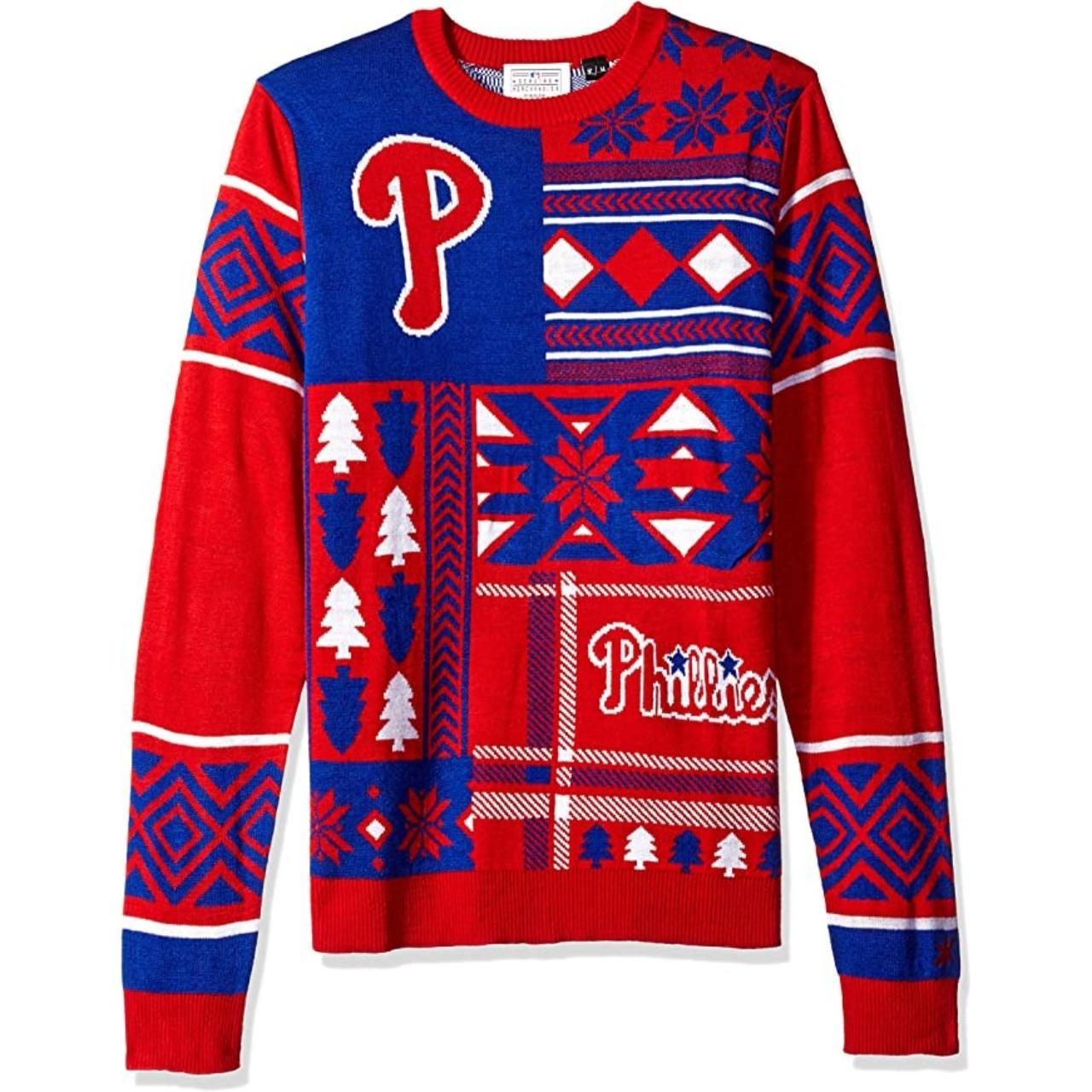 Phillies christmas sweater hotsell