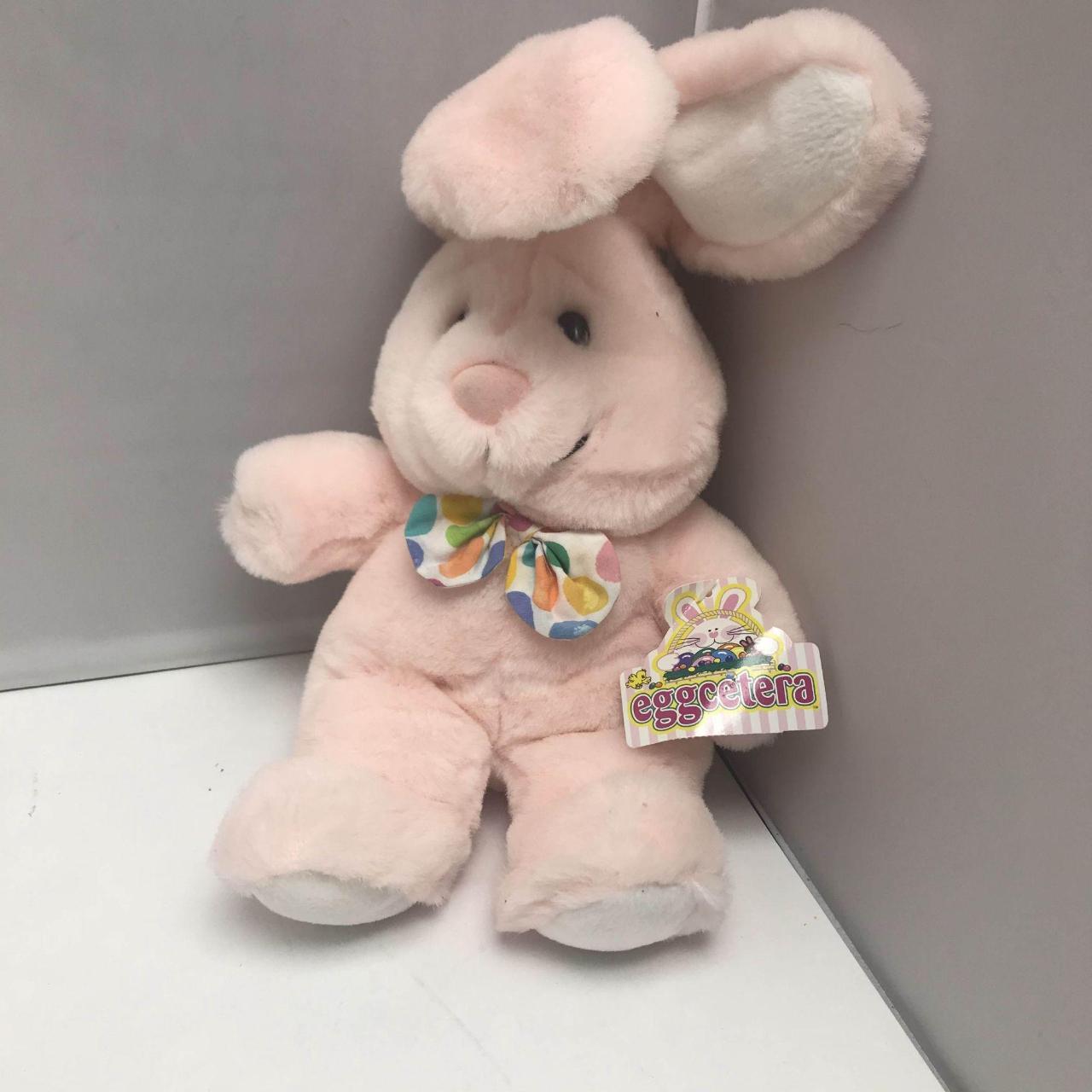 Vintage 1990s Toys R Us Eggcetera Pink Easter Bunny | Depop