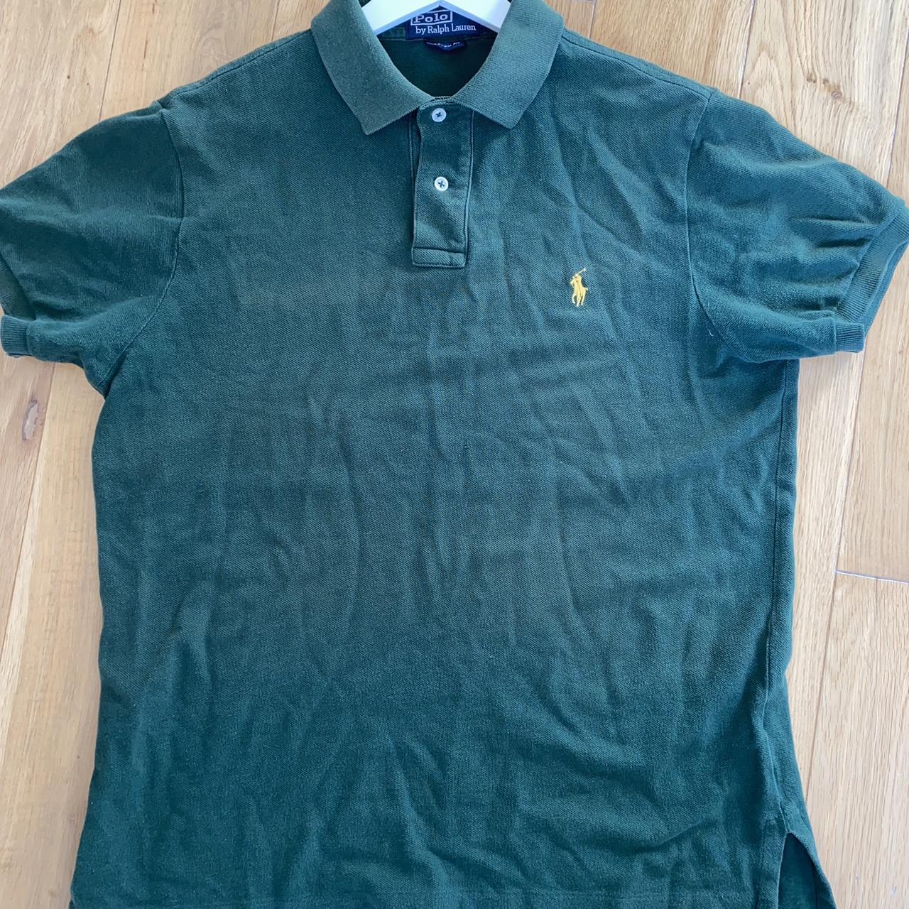 Polo Ralph Lauren Men's Green Polo-shirts | Depop