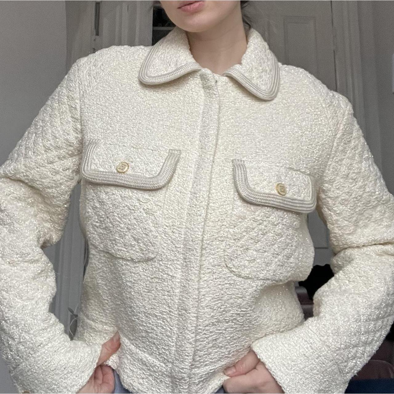 Sandro paris jacket in beautiful cream