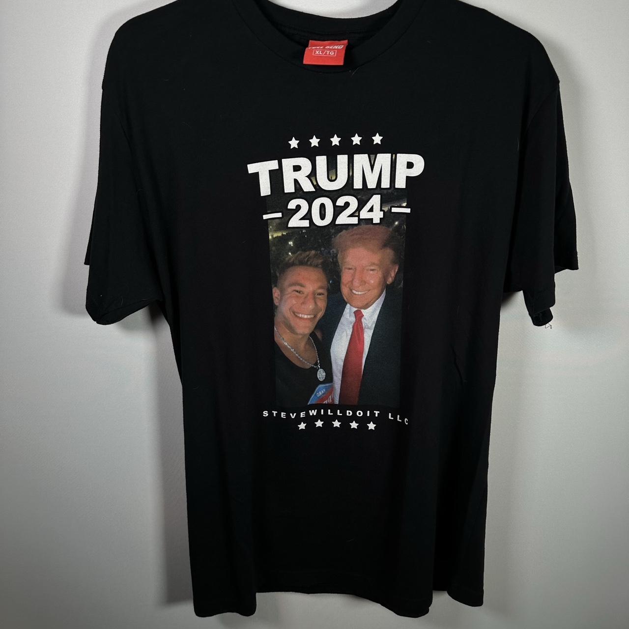 Trump 2024 Full Send Size XL Depop   P0 