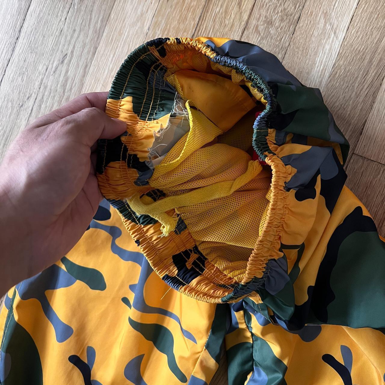 Supreme Warm Up Pants Yellow Camo Size M Slight. Depop