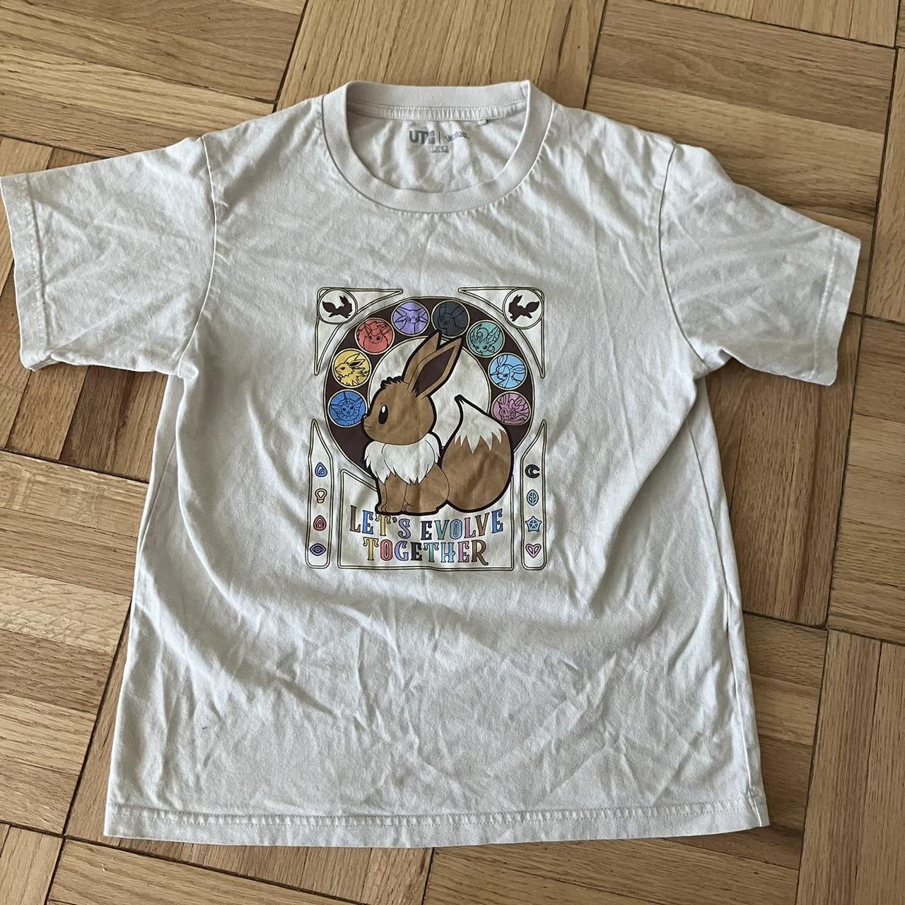 Pokemon Eevee evolutions shirt Only worn once! - Depop