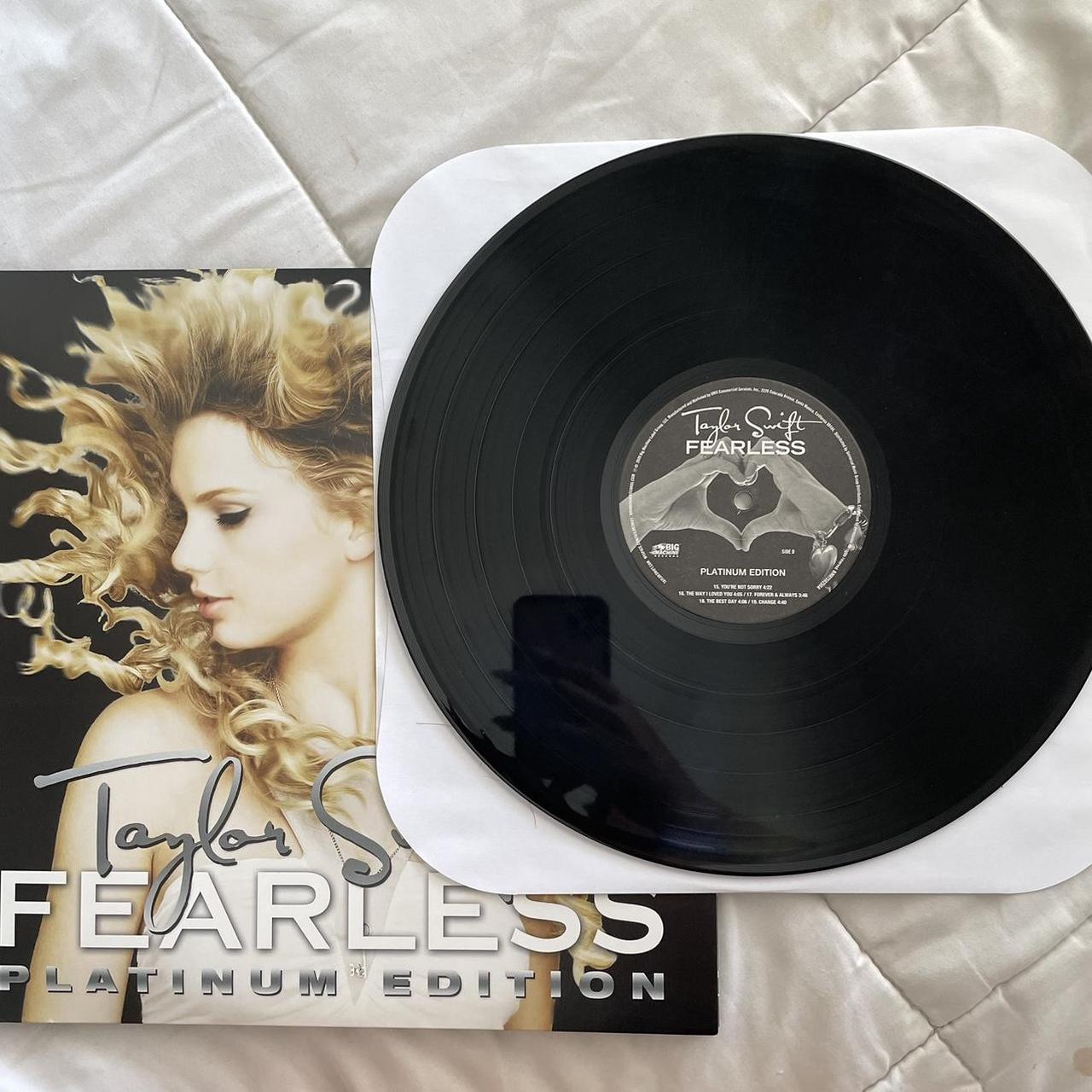 Taylor Swift Fearless (Platinum 〜） サイン入り Taylor Swift - Fearless Platinum LP Limited Signature