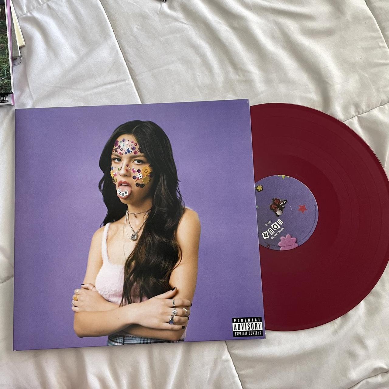 Olivia rodrigo sour UO exclusive fruit punch LP... - Depop