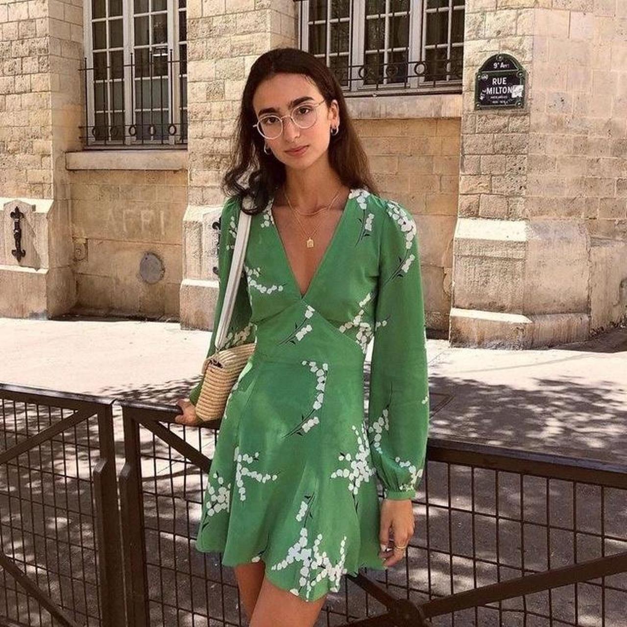 Realisation hot sale green dress