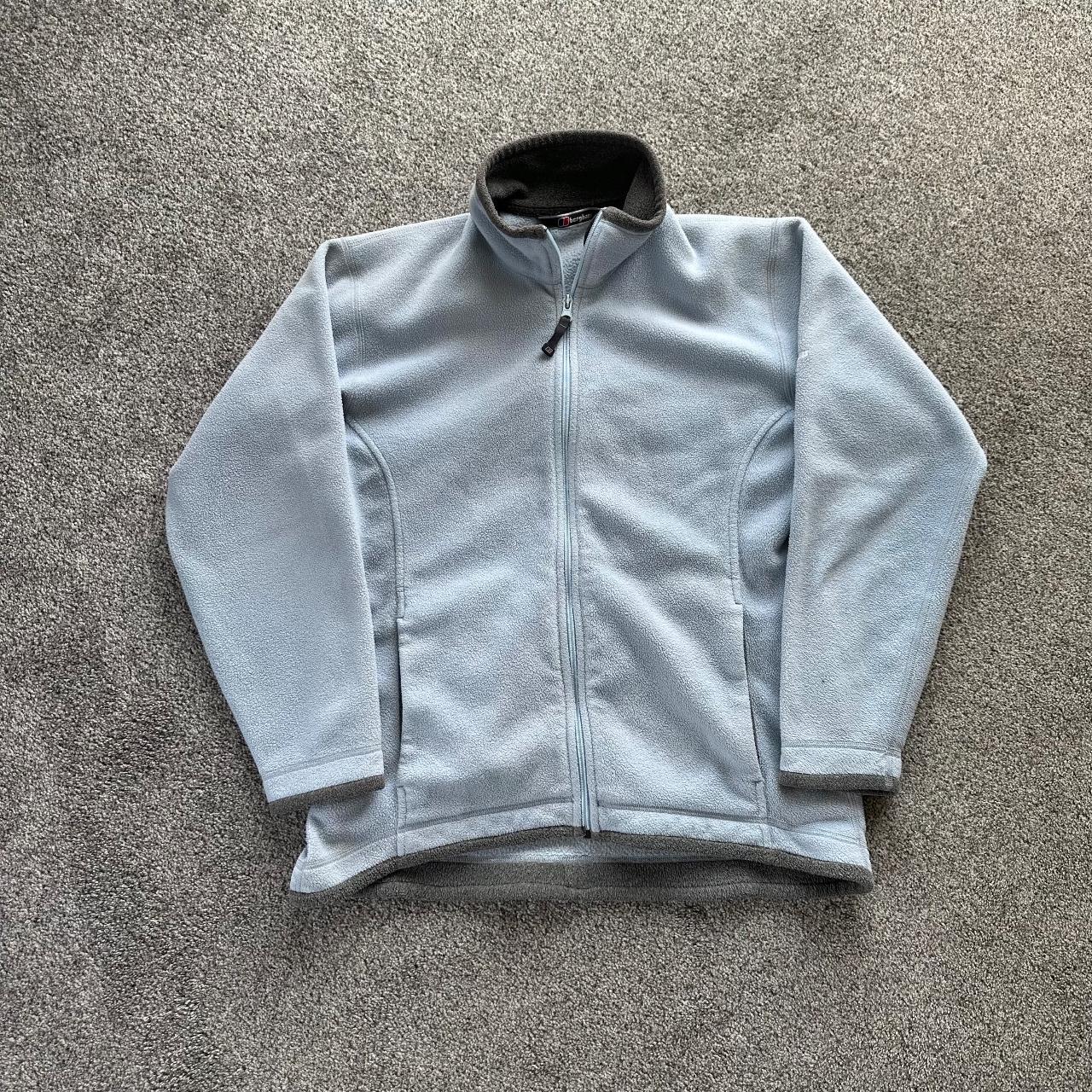 Baby blue Berghaus fleece - 12 Stunning baby blue... - Depop