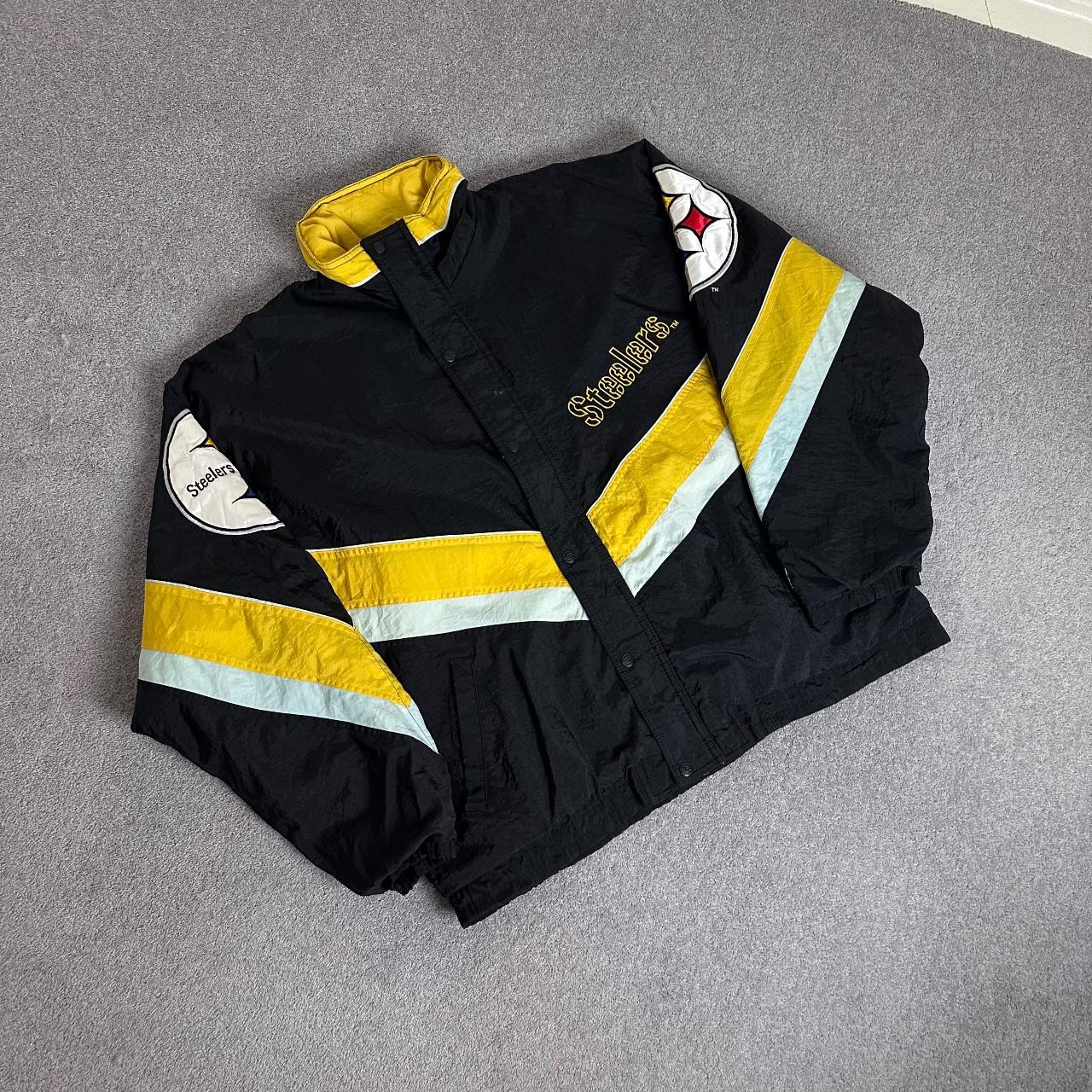 Vintage steelers starter on sale jacket