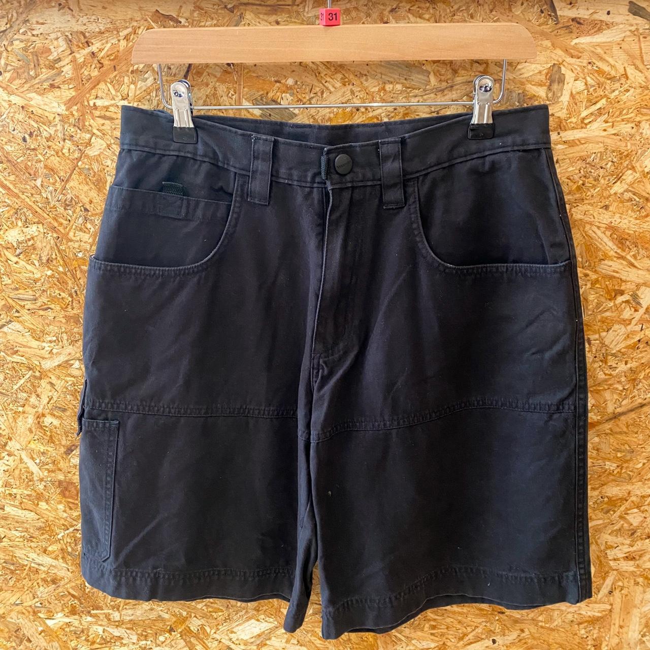 Wrangler Men's Black Shorts | Depop