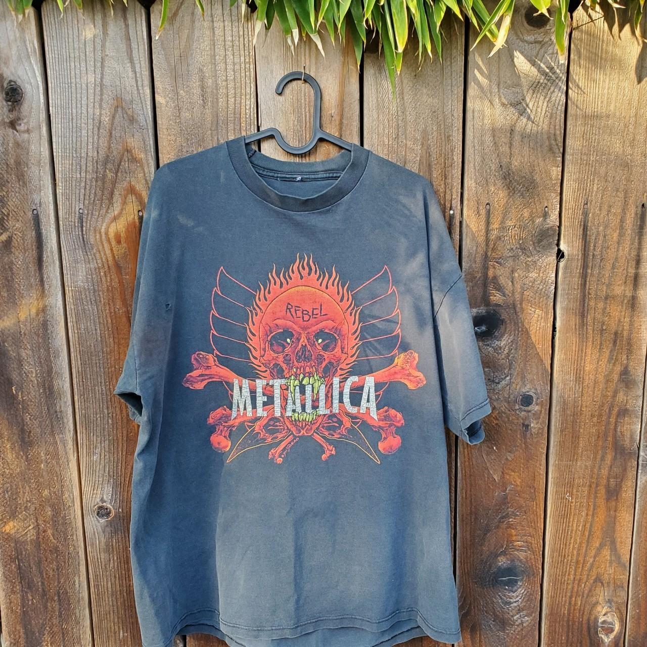【在庫高評価】XL Metallica Tシャツ バンドT レア Vintage 3 Tシャツ