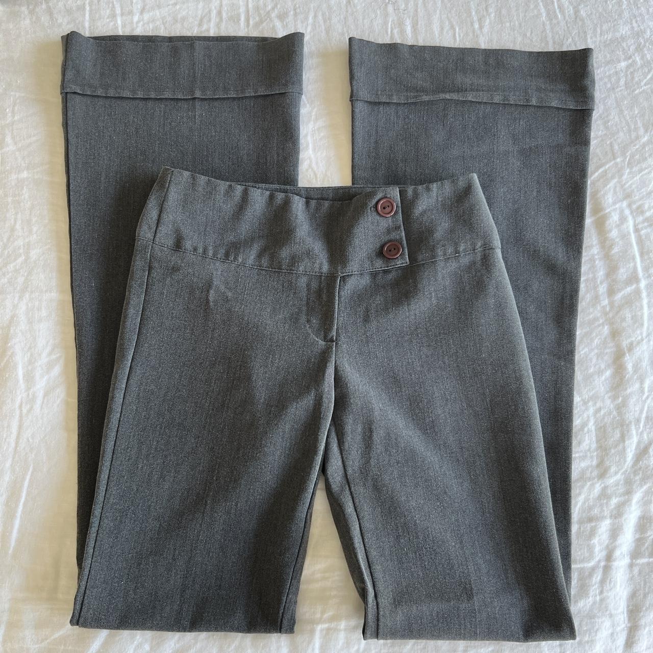 American Vintage Women's Grey Trousers | Depop