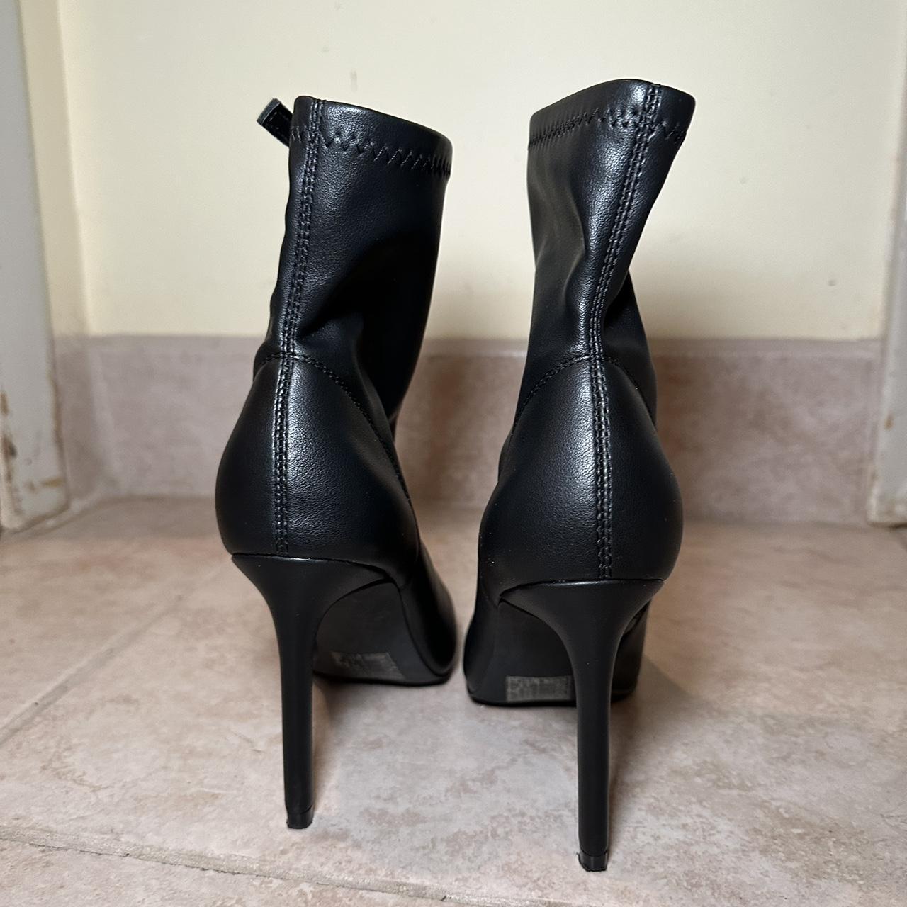 faux leather ankle boots forever 21