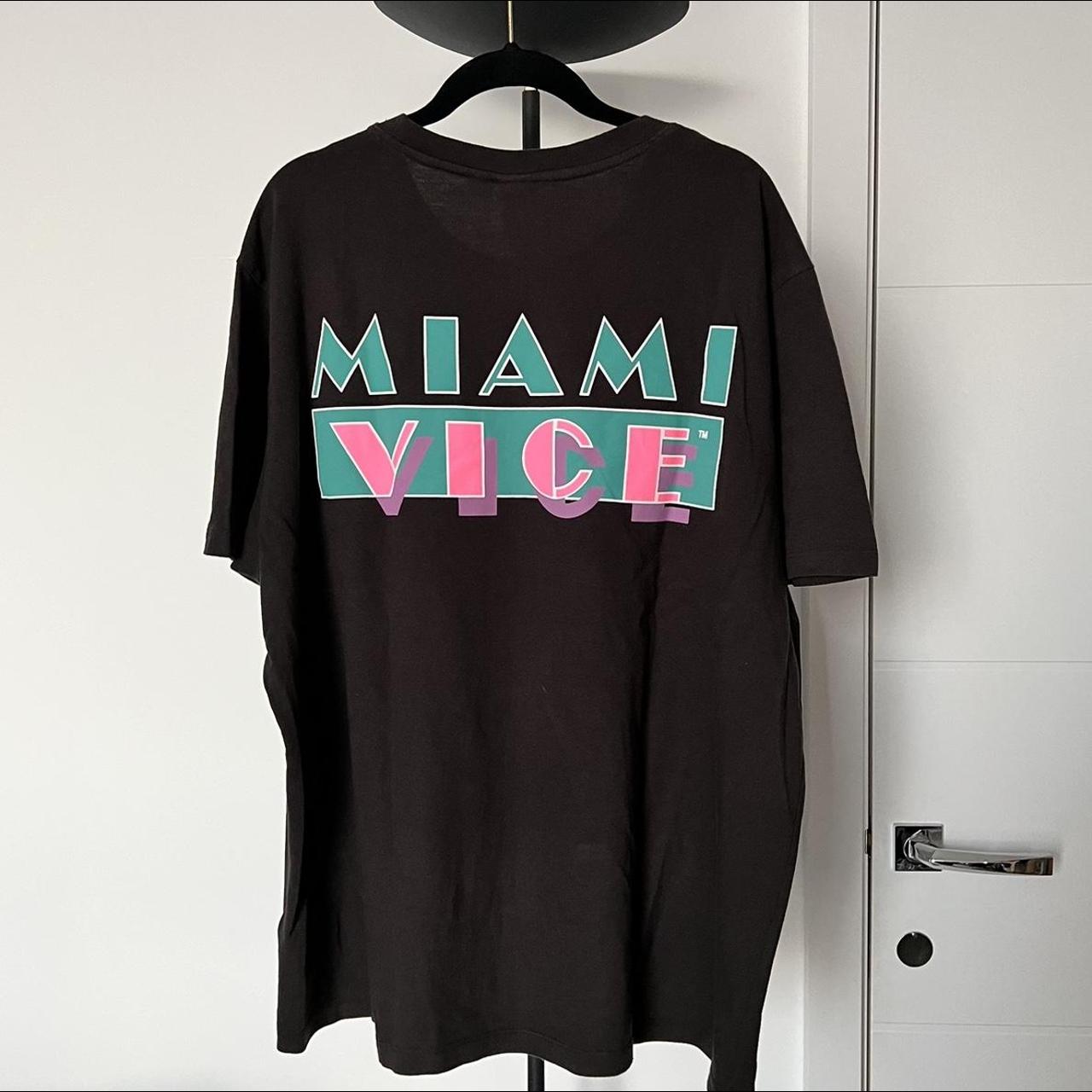 H M x Miami Vice Vintage Style T shirt. This