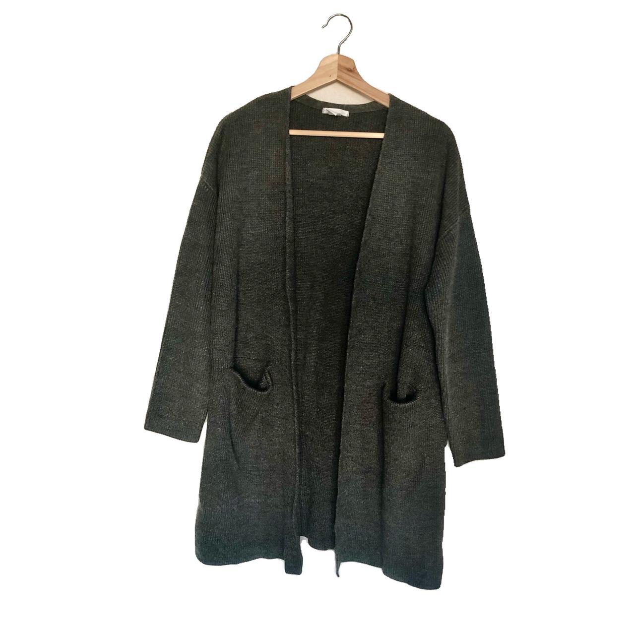 Olive green 2025 cardigan h&m