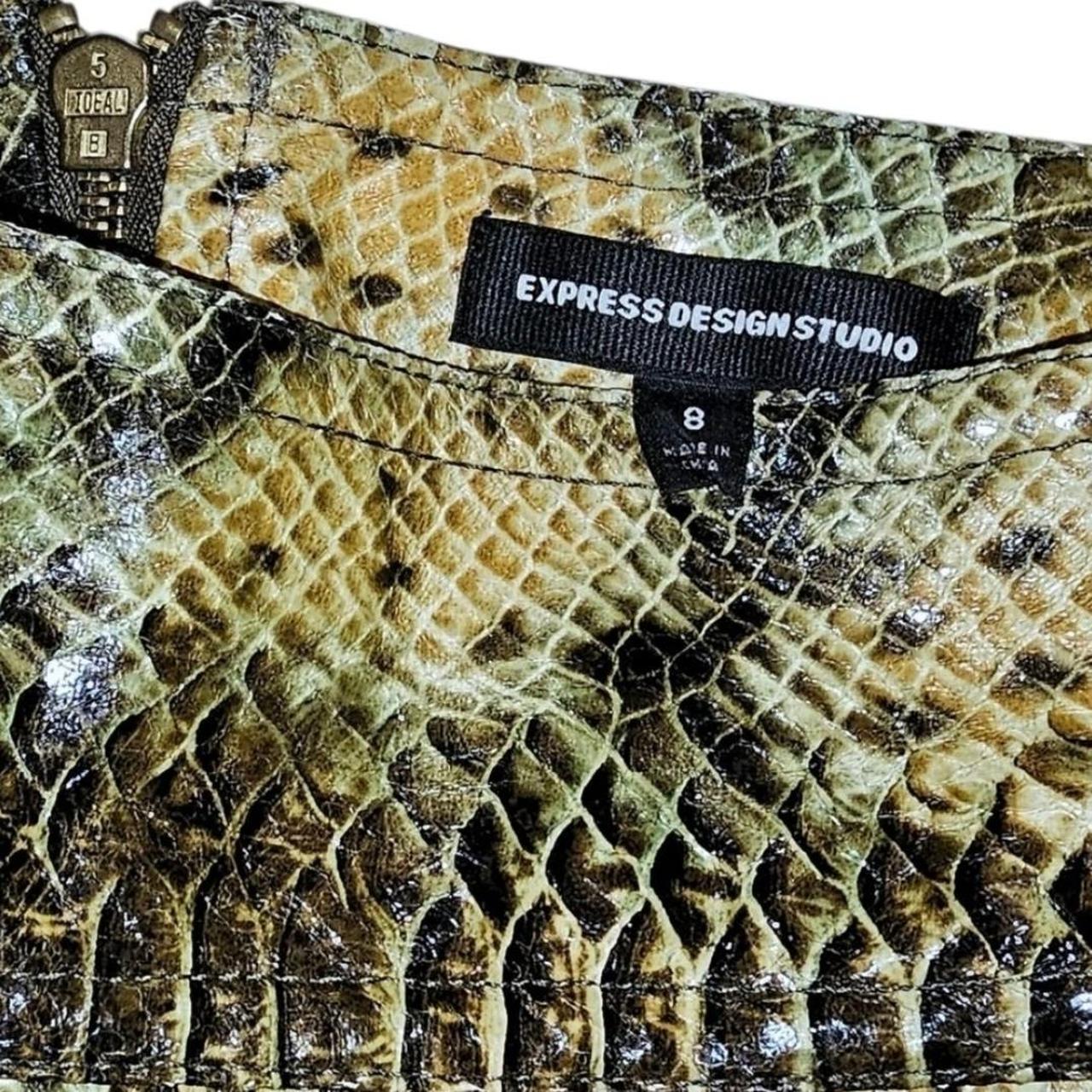 Express Women's Skirt - Multi - 8 – Express Pytho… - image 4