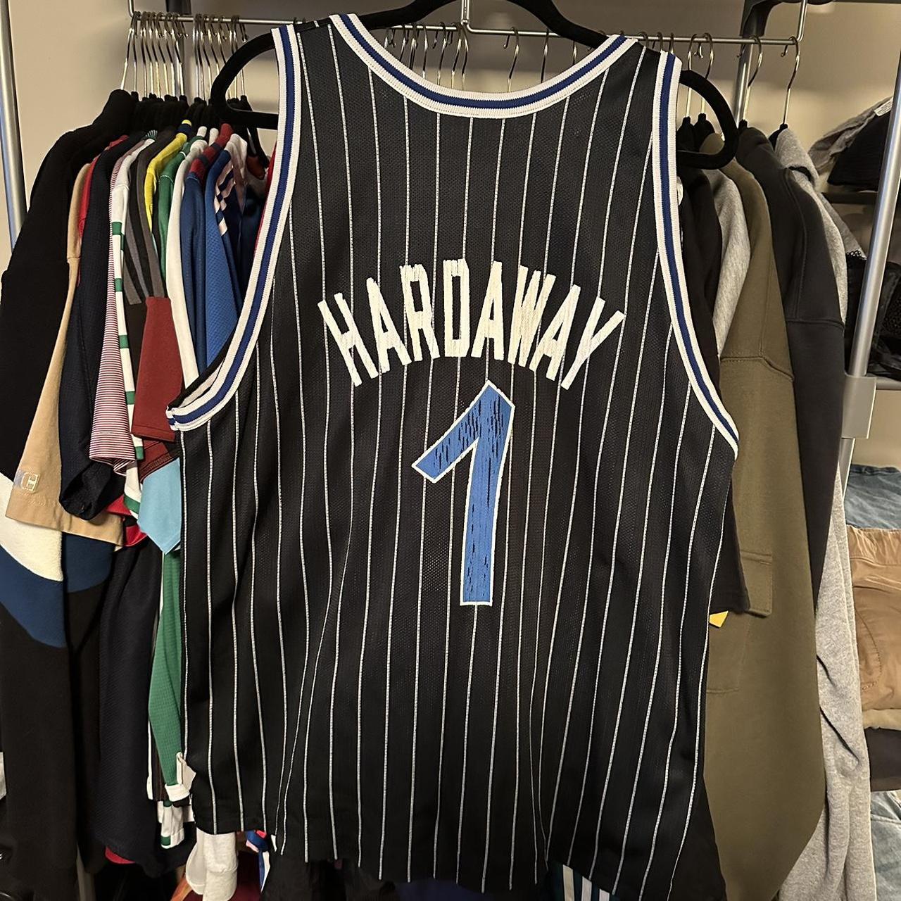 VINTAGE PENNY HARDAWAY ORLANDO MAGIC REVERSIBLE CHAMPION JERSEY