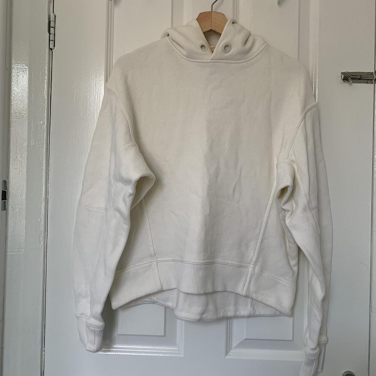 H&M CREAM/WHITE HOODIE Great quality, thick... Depop