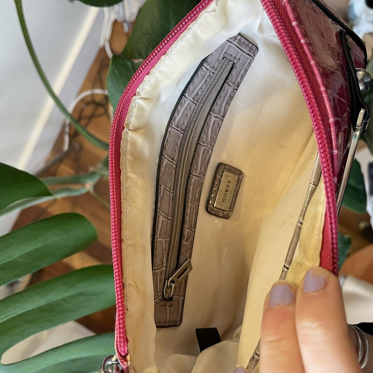 Genuine Pink Guess bag , paid £190 for this - Depop