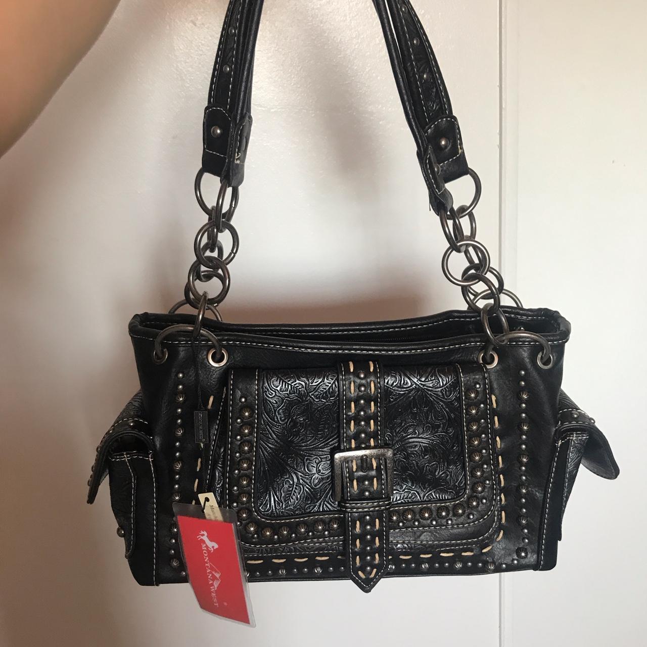 Montana Women's Black Bag | Depop