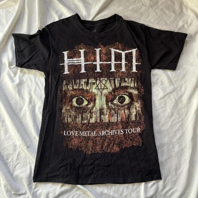 HIM / Ville Valo Love Metal Archives 2014 Tour Shirt... - Depop