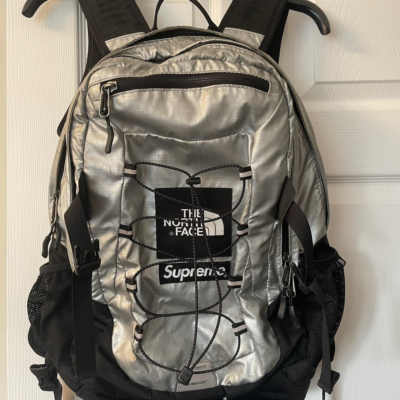 Supreme Backpack(SS21) black A February SS21 - Depop