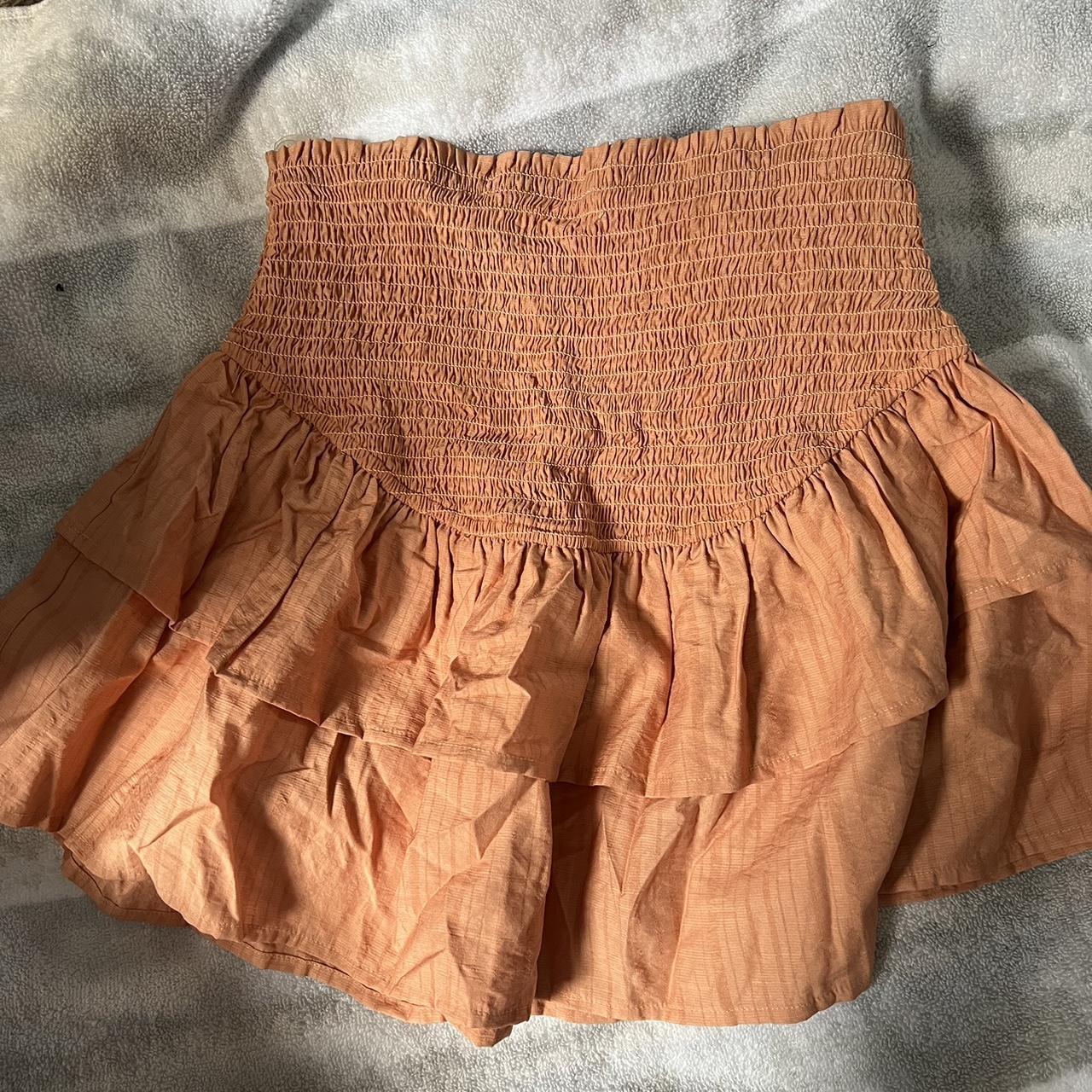 Tan orange clearance skirt