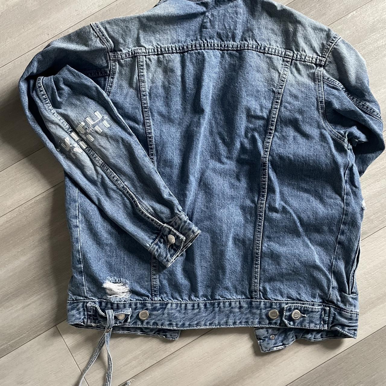 L KITH LAIGHT DENIM JACKET STELLA BLUE