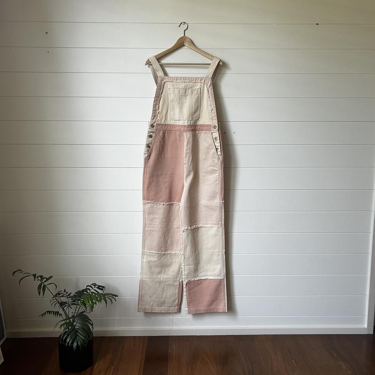Urban Outfitters Patchwork Overalls (Unisex) 🍑 Best... Depop
