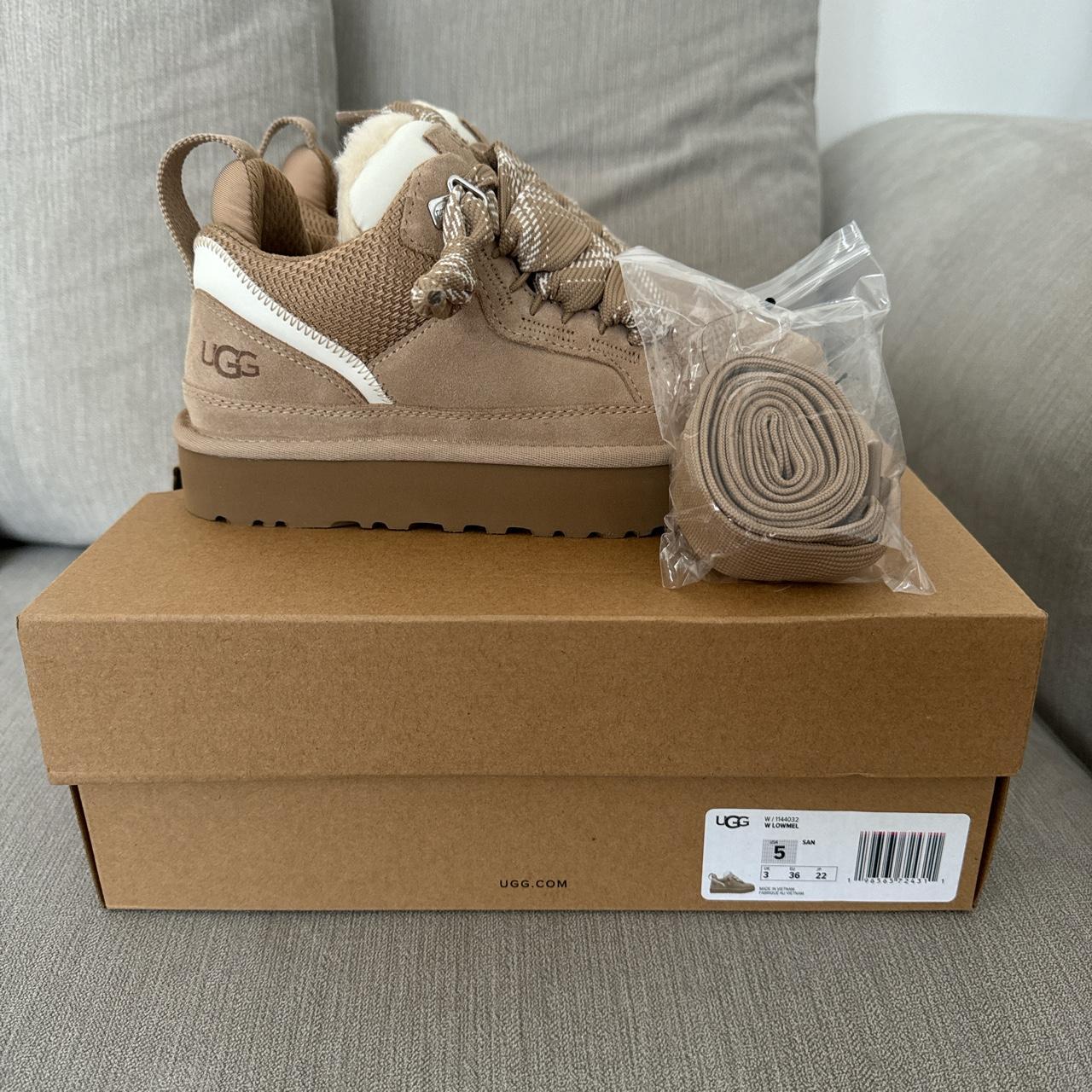 UGG Lowmel trainers Sand UK SIZE- 3 Brand new,... - Depop