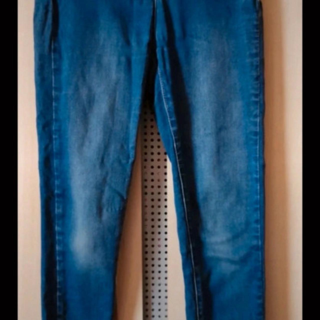 Matalan Blue Skinny Jeans Size 8 Lightly worn but in... Depop