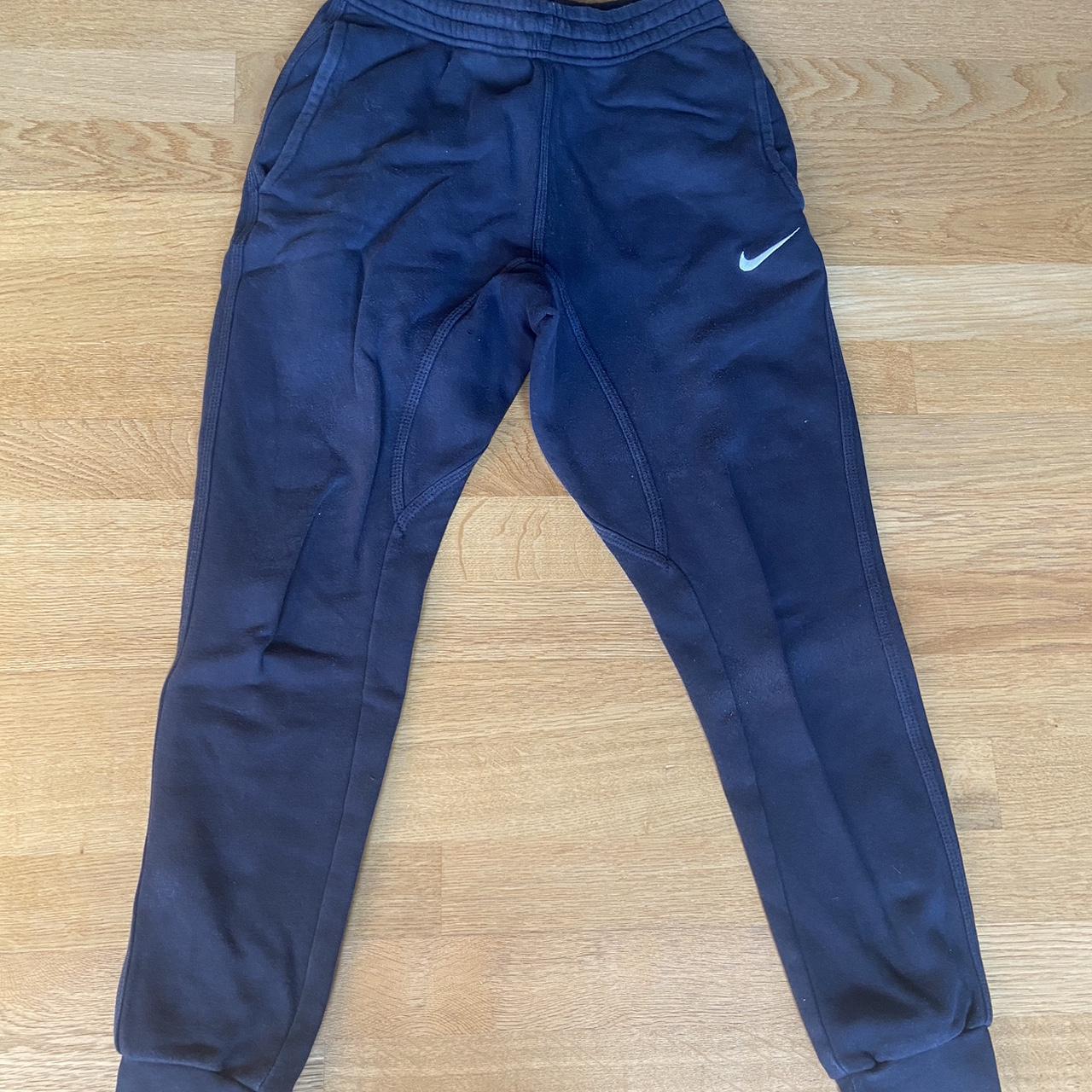 Nike navy joggers A great pair of staple joggers... - Depop