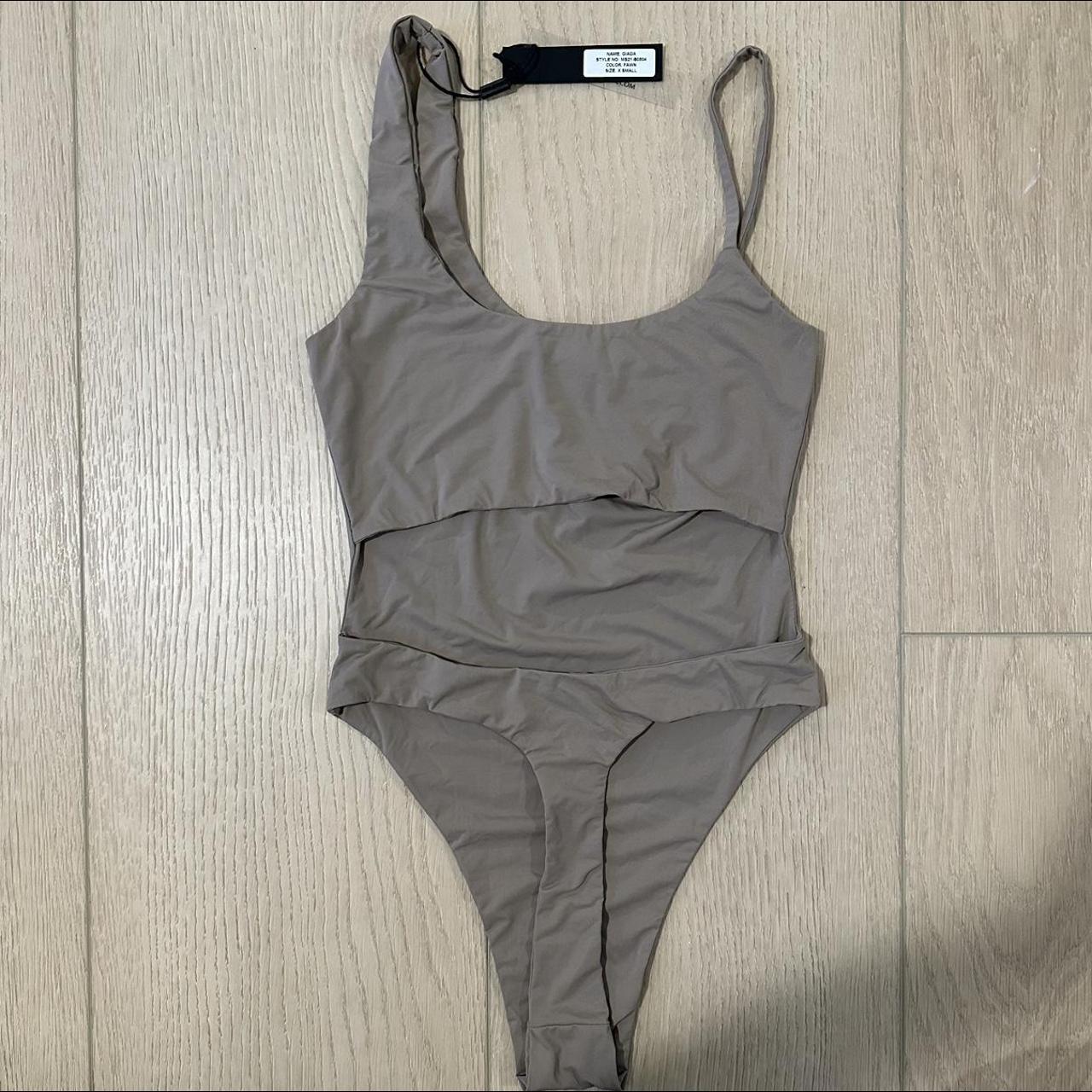 myra swim one piece color: fawn || size XS - Depop