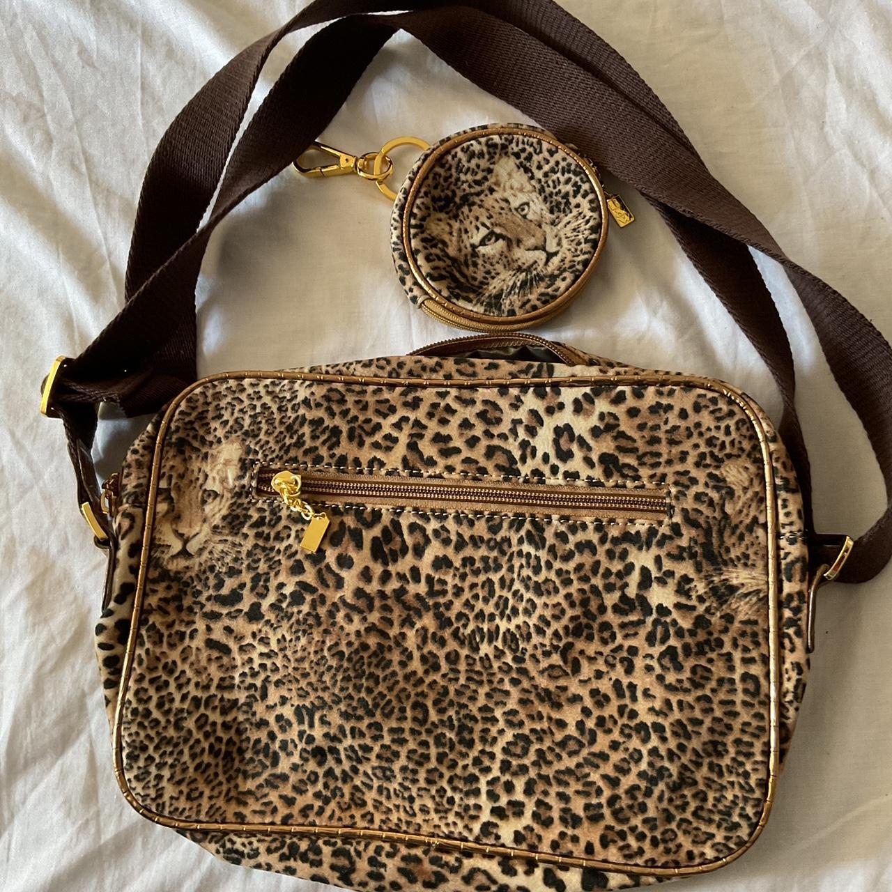 Butler and wilson leopard print bag online