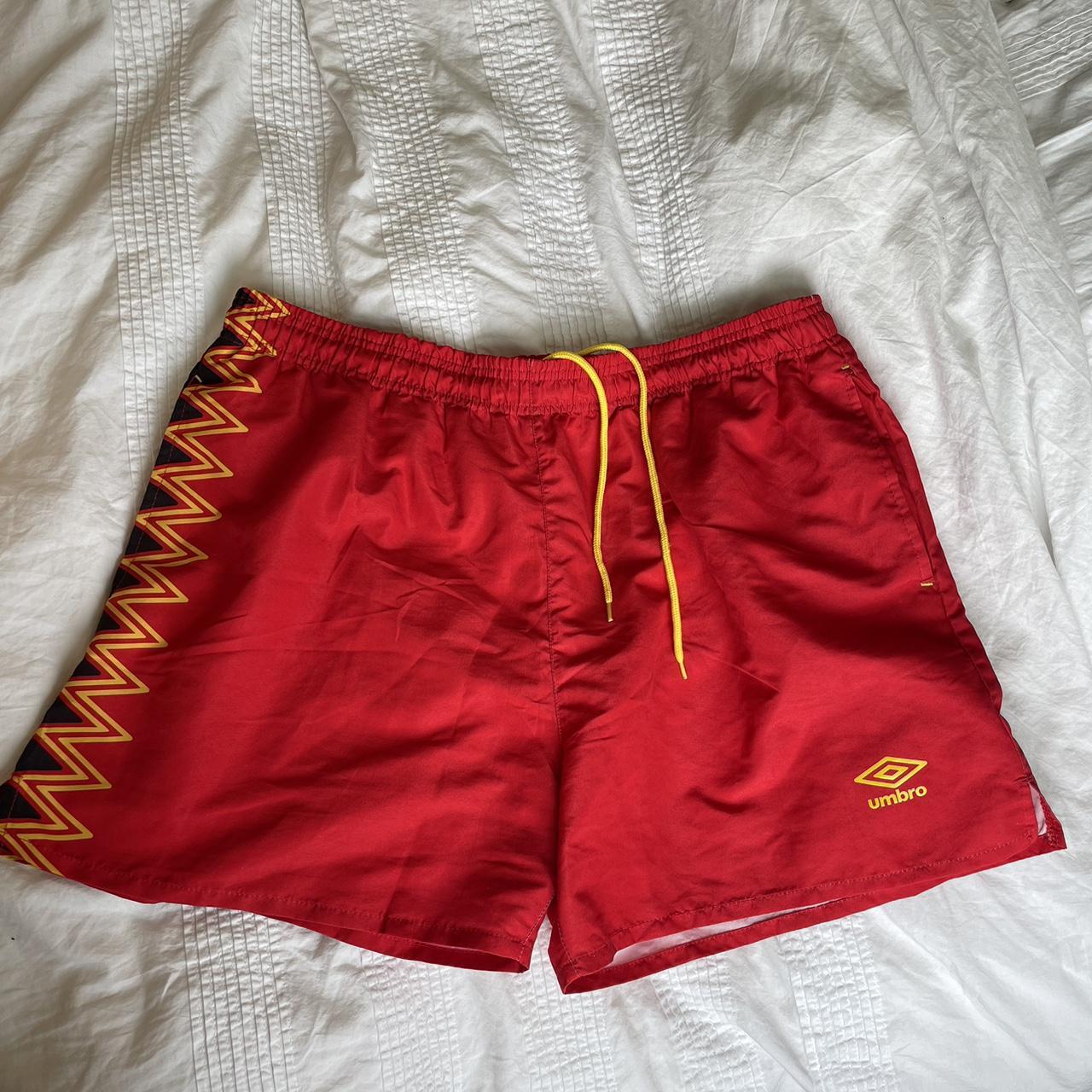 Umbro Shorts! Could be used as swim shorts. Has... - Depop