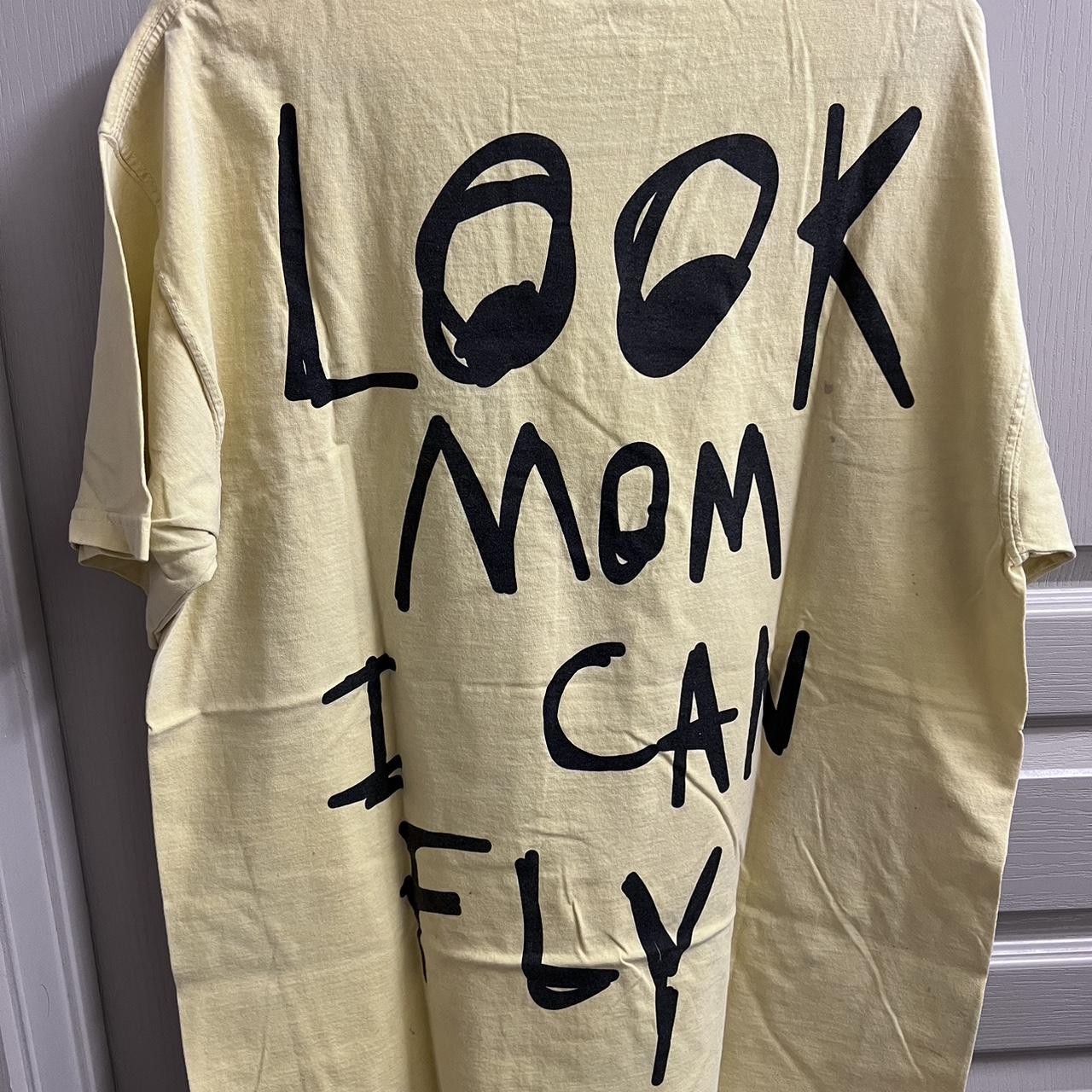 Travis Scott Astroworld Look Mom I Can Fly Yellow T | Depop