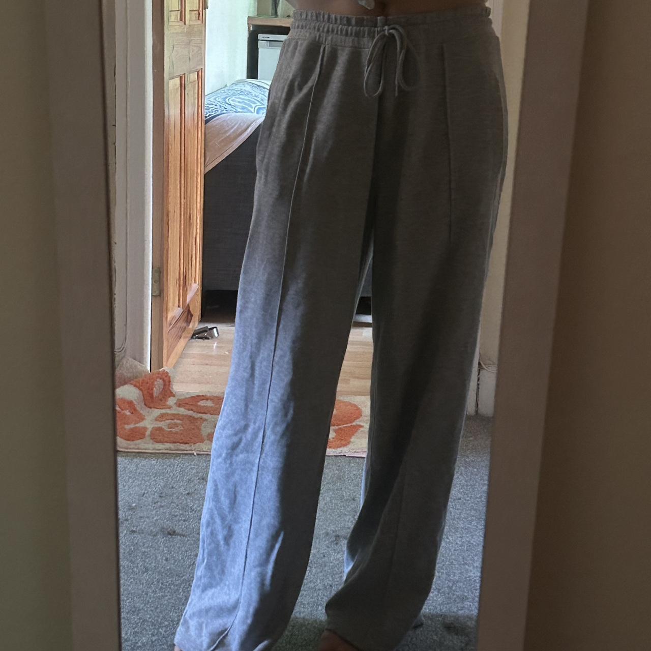 Topshop wide leg joggers Bought for 25 only worn Depop