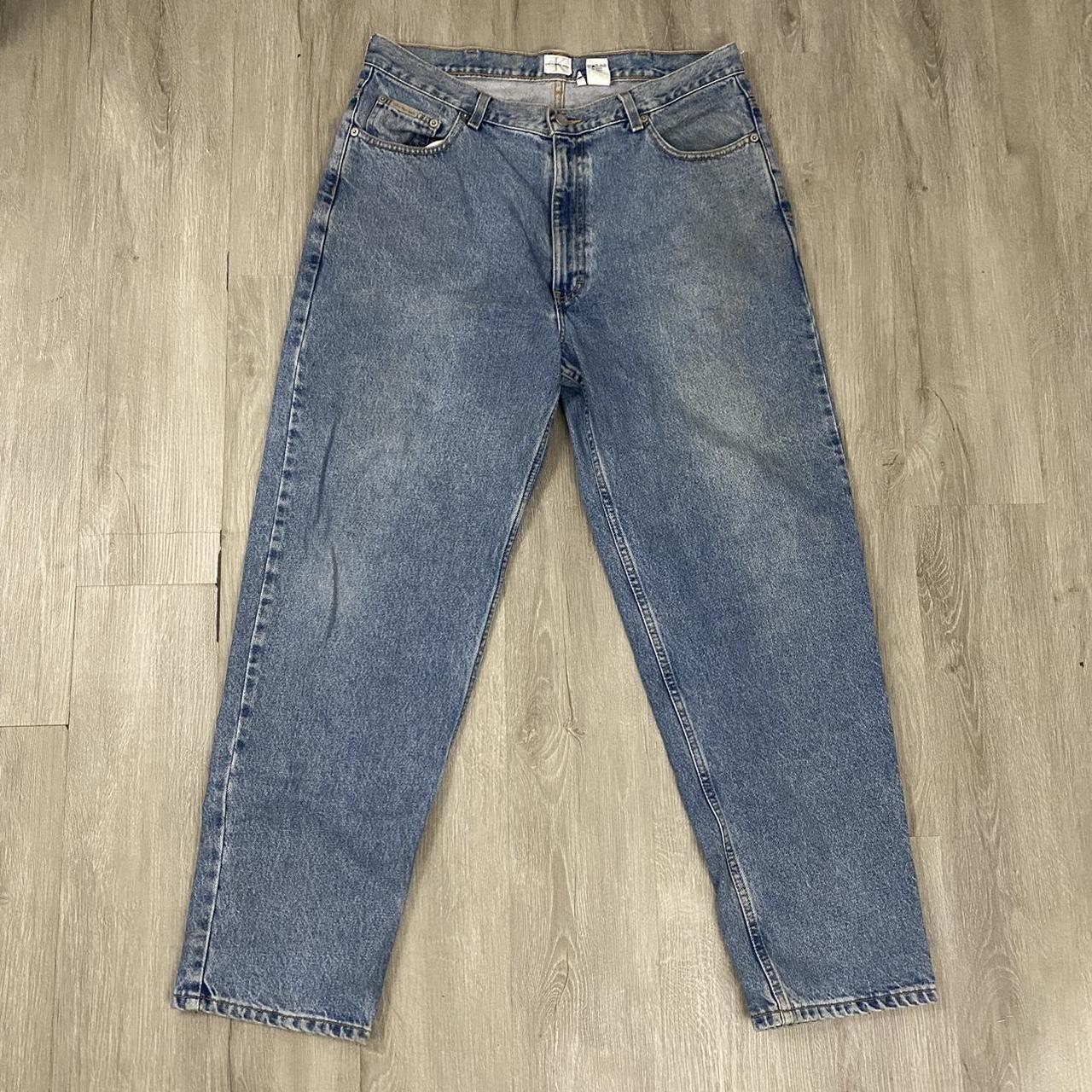 Vintage Calvin Klein jeans 36x30 In great condition... - Depop