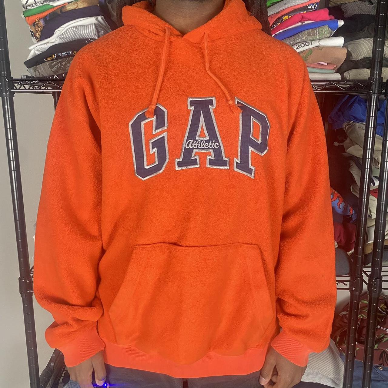 Vintage orange gap hoodie In great condition no... - Depop