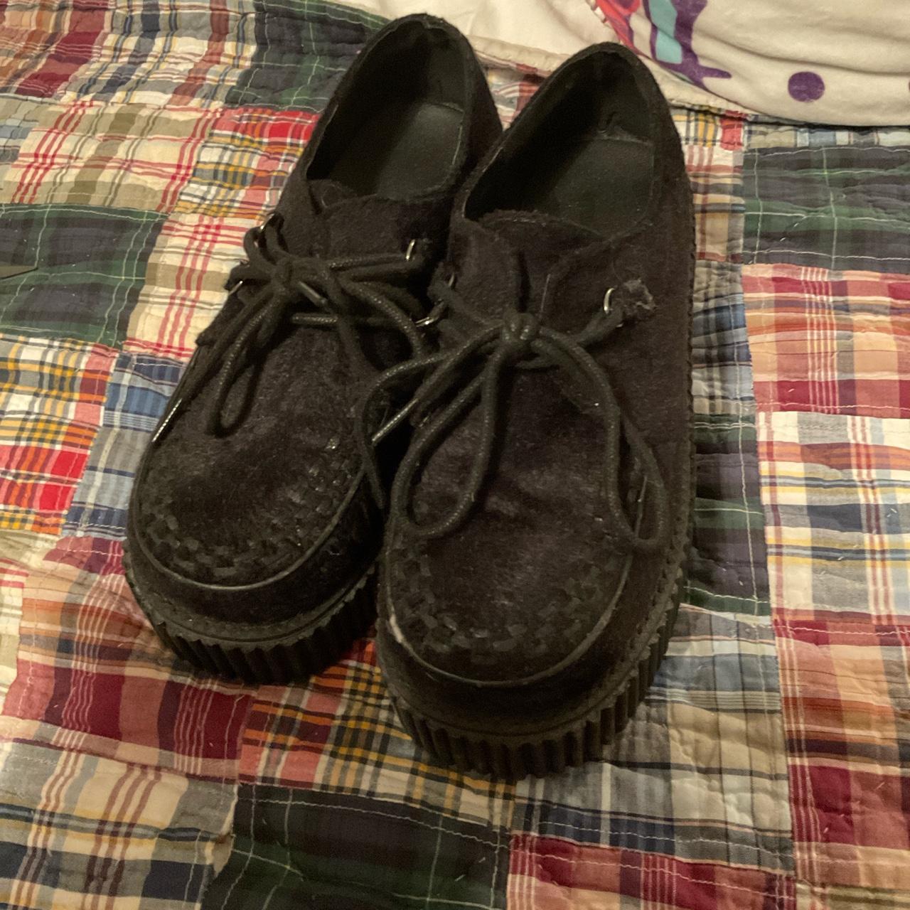 Size 10 Demonia creepers 202 One shoe had the little... Depop