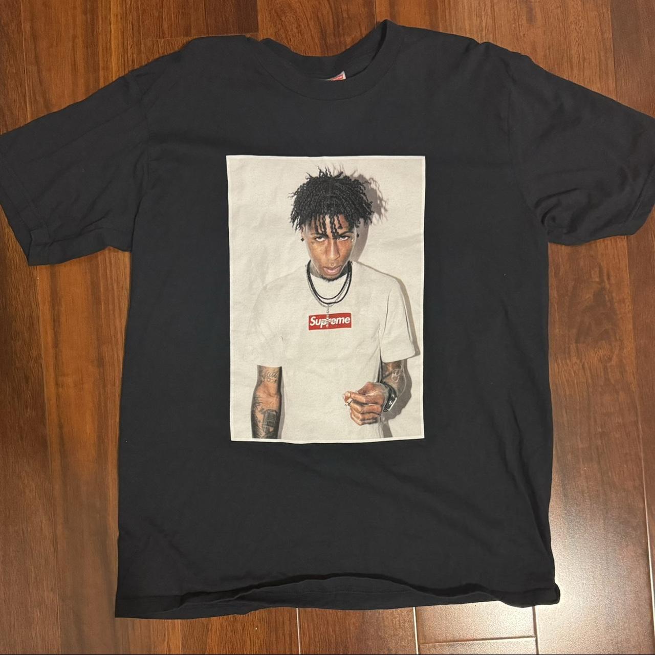 Supreme NBA Youngboy Tee Navy Men's - FW23 - US