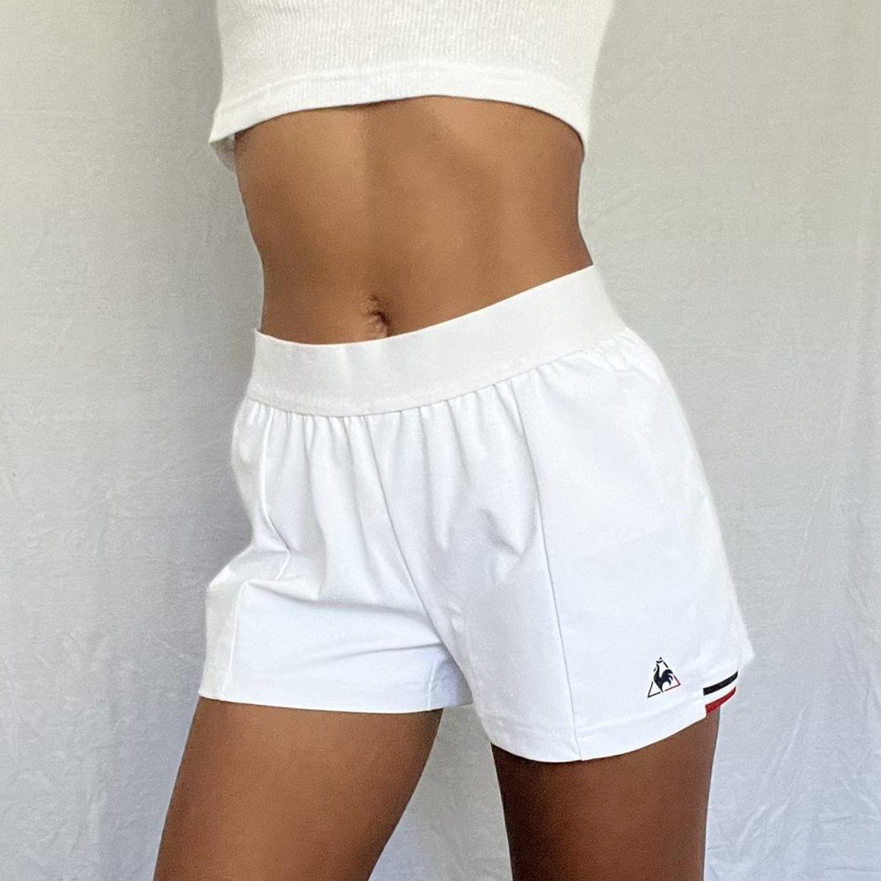 short le coq sportif femme blanche