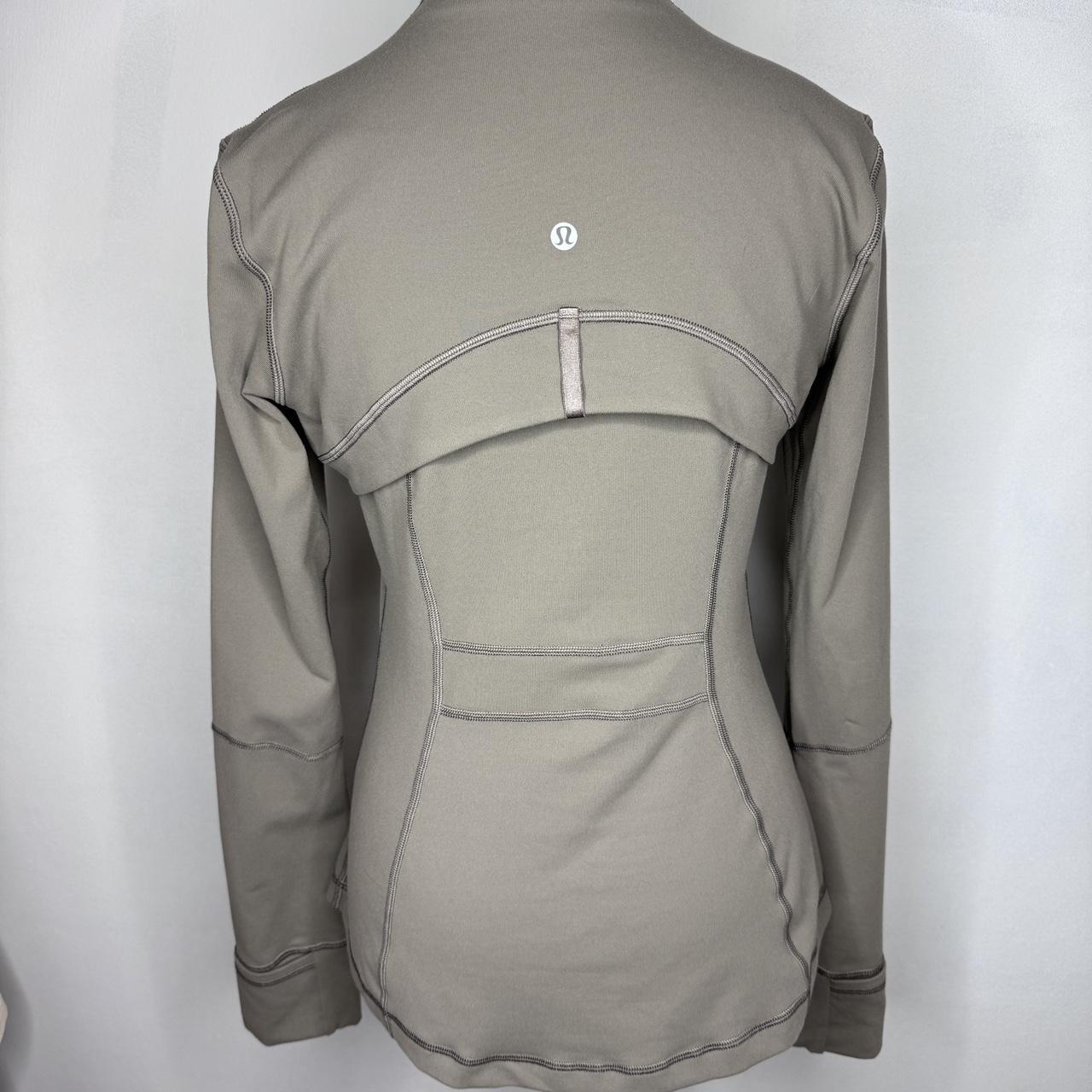 Lululemon Define Jacket Luon Colour Nomad size 8 new | Depop