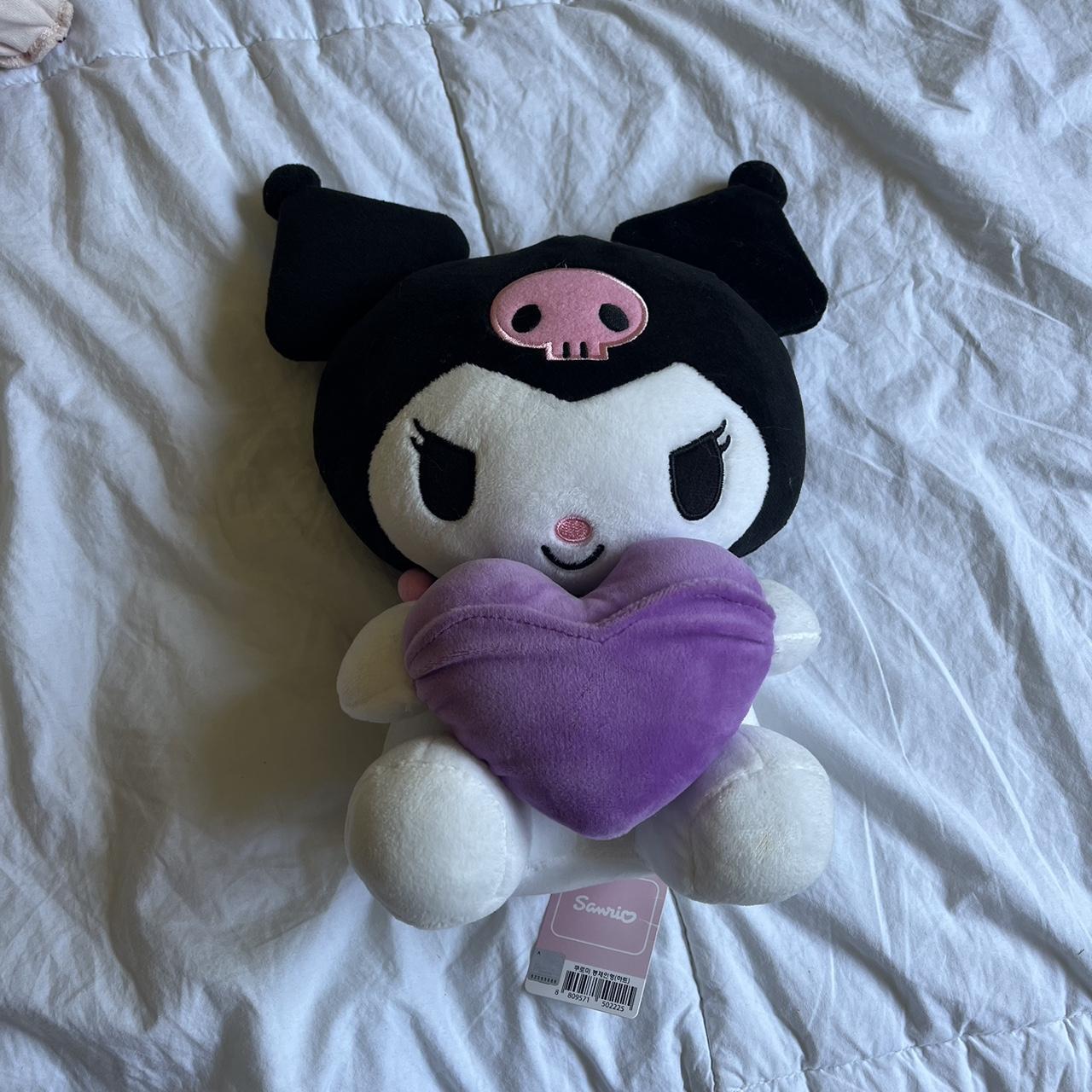 Kuromi holding a heart plush 9in??? Please read... - Depop