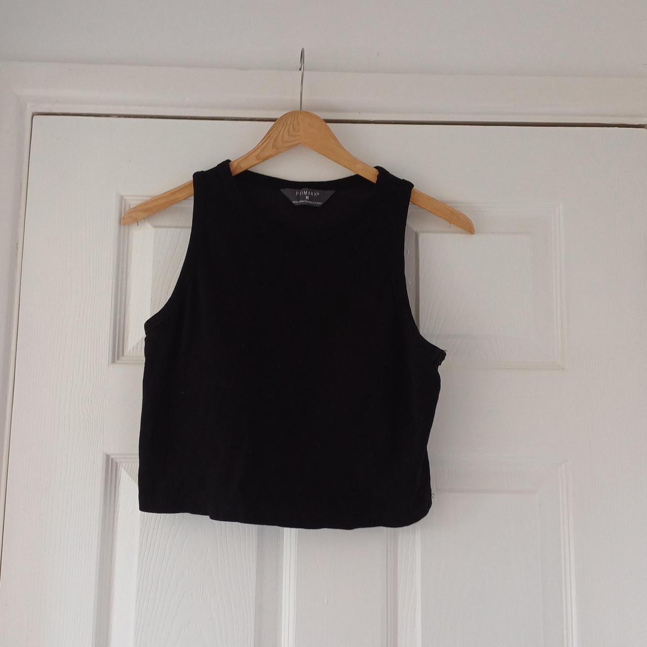 primark black vest