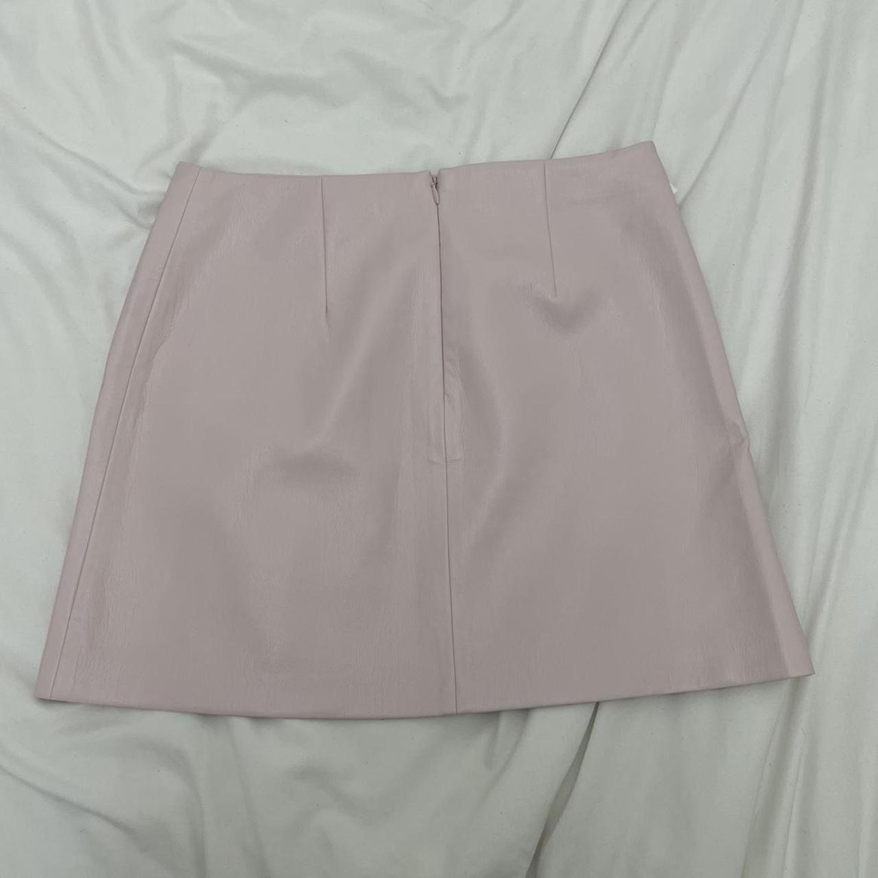 Aritzia Women's Pink Skirt | Depop