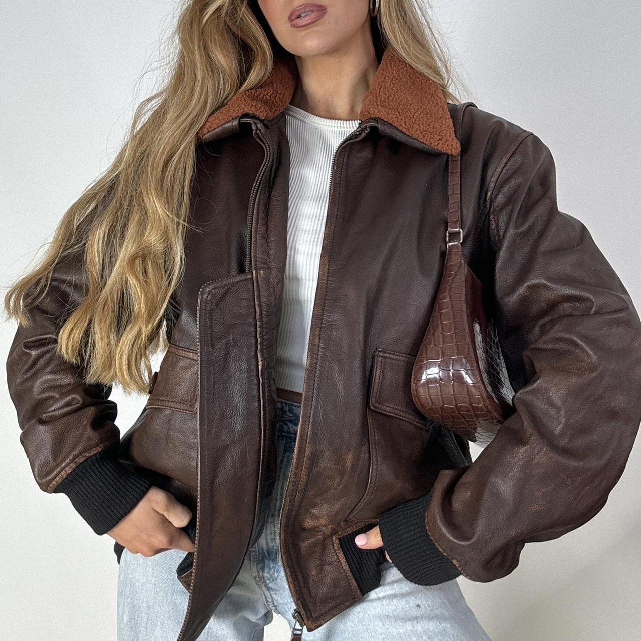Designer name: LW Distressed vibe brown leather... - Depop