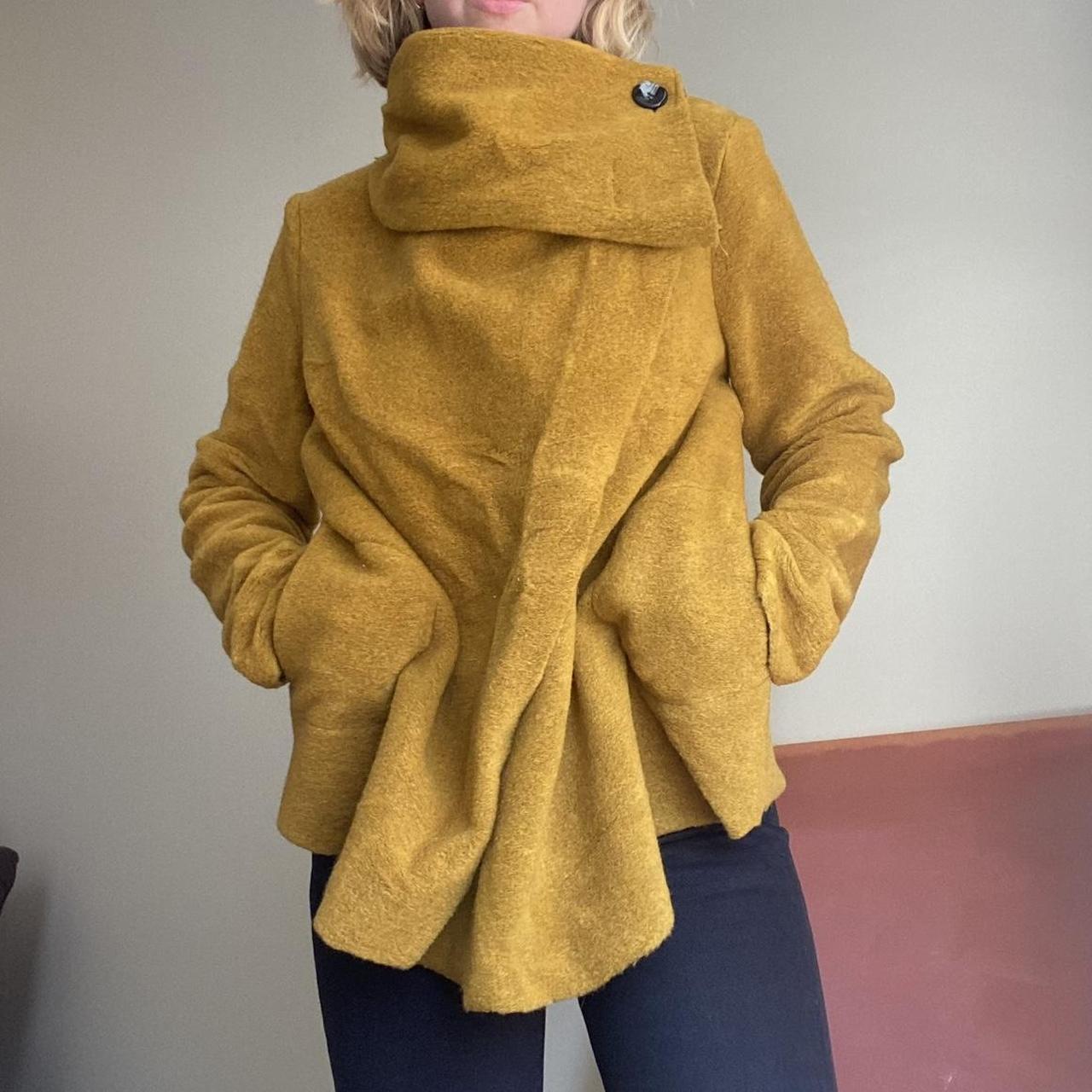 Joe Browns Women's Yellow and Brown Coat