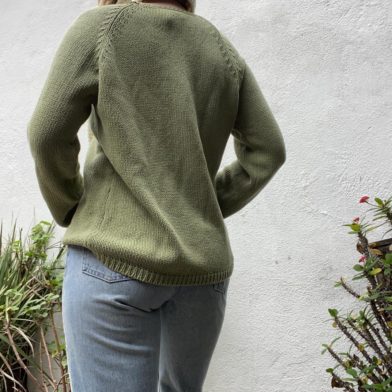 sage green nike sweater