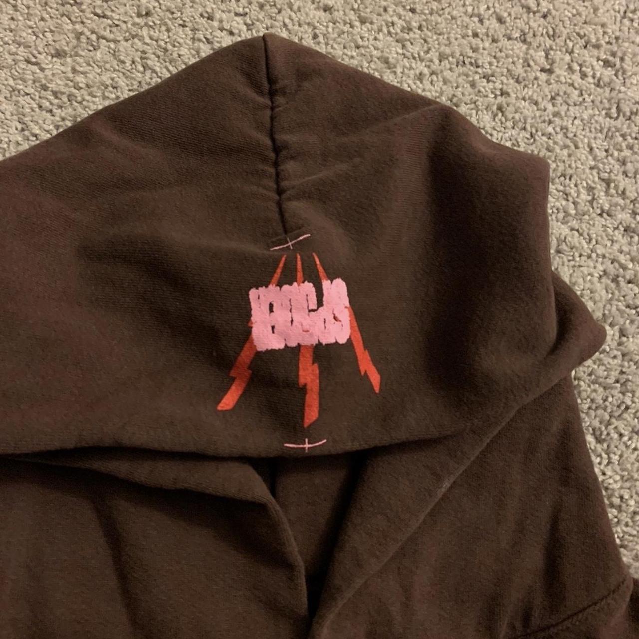 Sp5der Angel Number Hoodie Brown Size S for Sale in Los Angeles